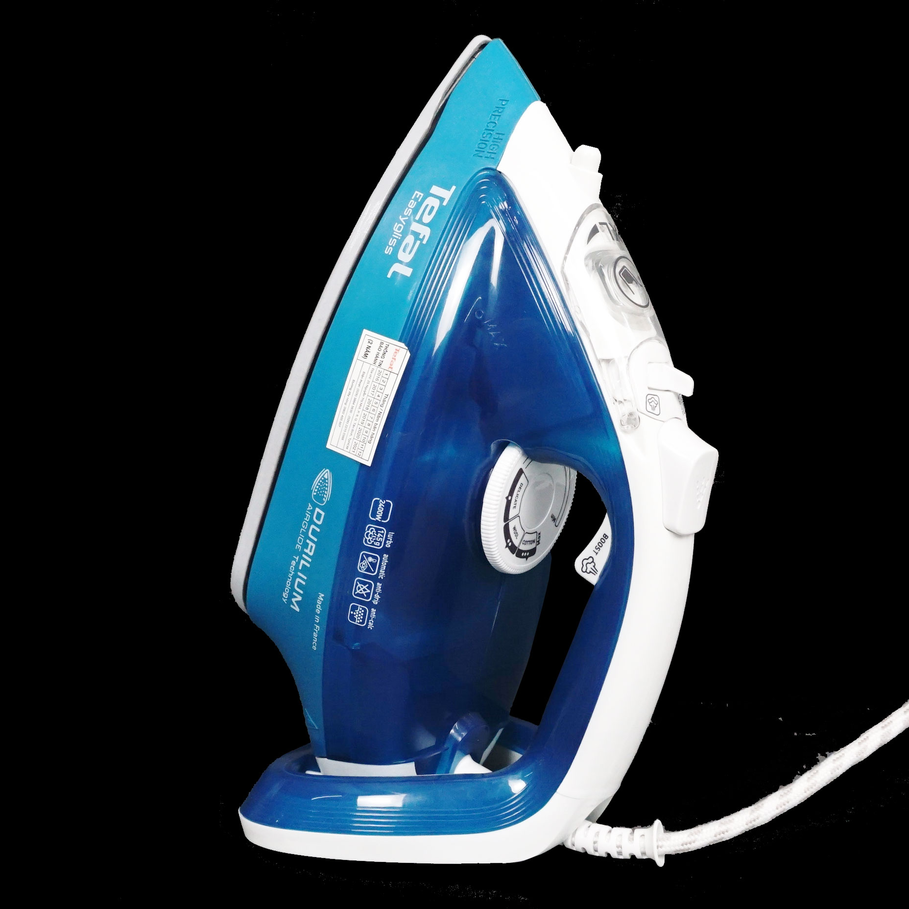 Bàn là hơi nước Tefal FV3965 công suất 2400W