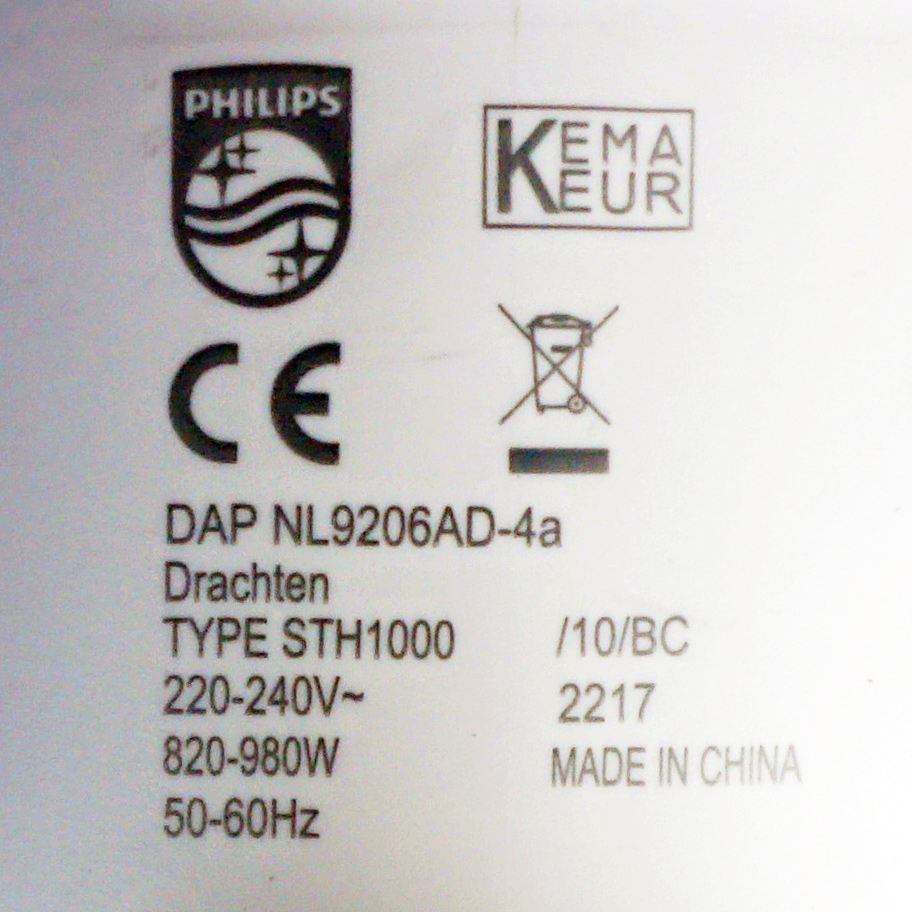 Bàn là hơi nước cầm tay Philips STH1000