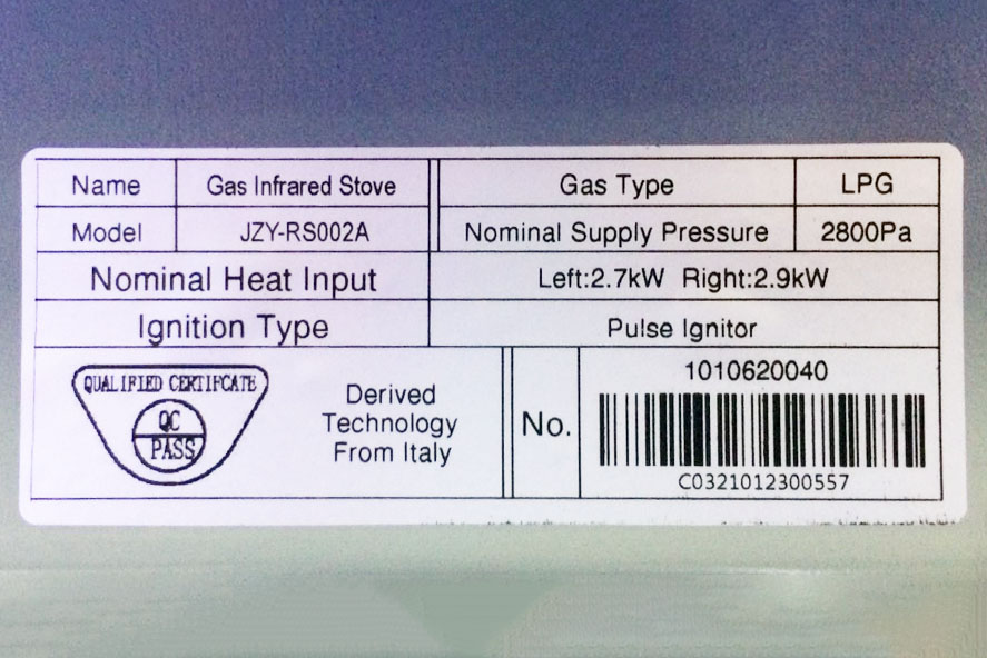 Bếp gas âm hồng ngoại Redsun RS002A