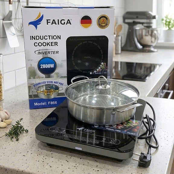 Bếp từ đơn Faiga F866, 2800W
