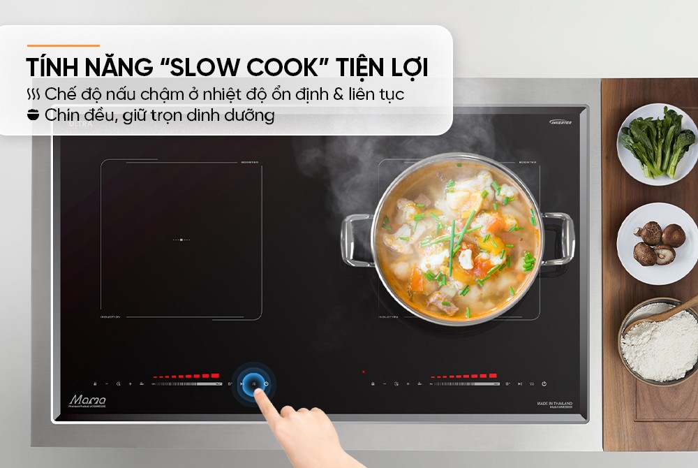 Bếp từ âm đôi SUNHOUSE MAMA MMB58869