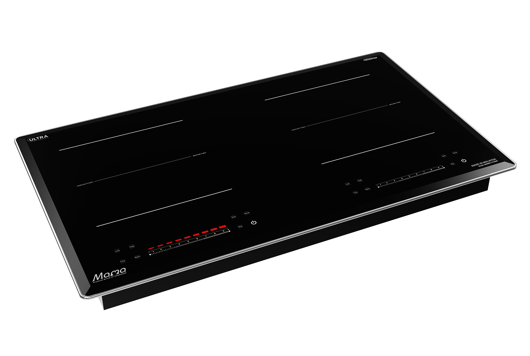 Bếp từ âm đôi SUNHOUSE MAMA inverter MMB82172-MMC, 4400W