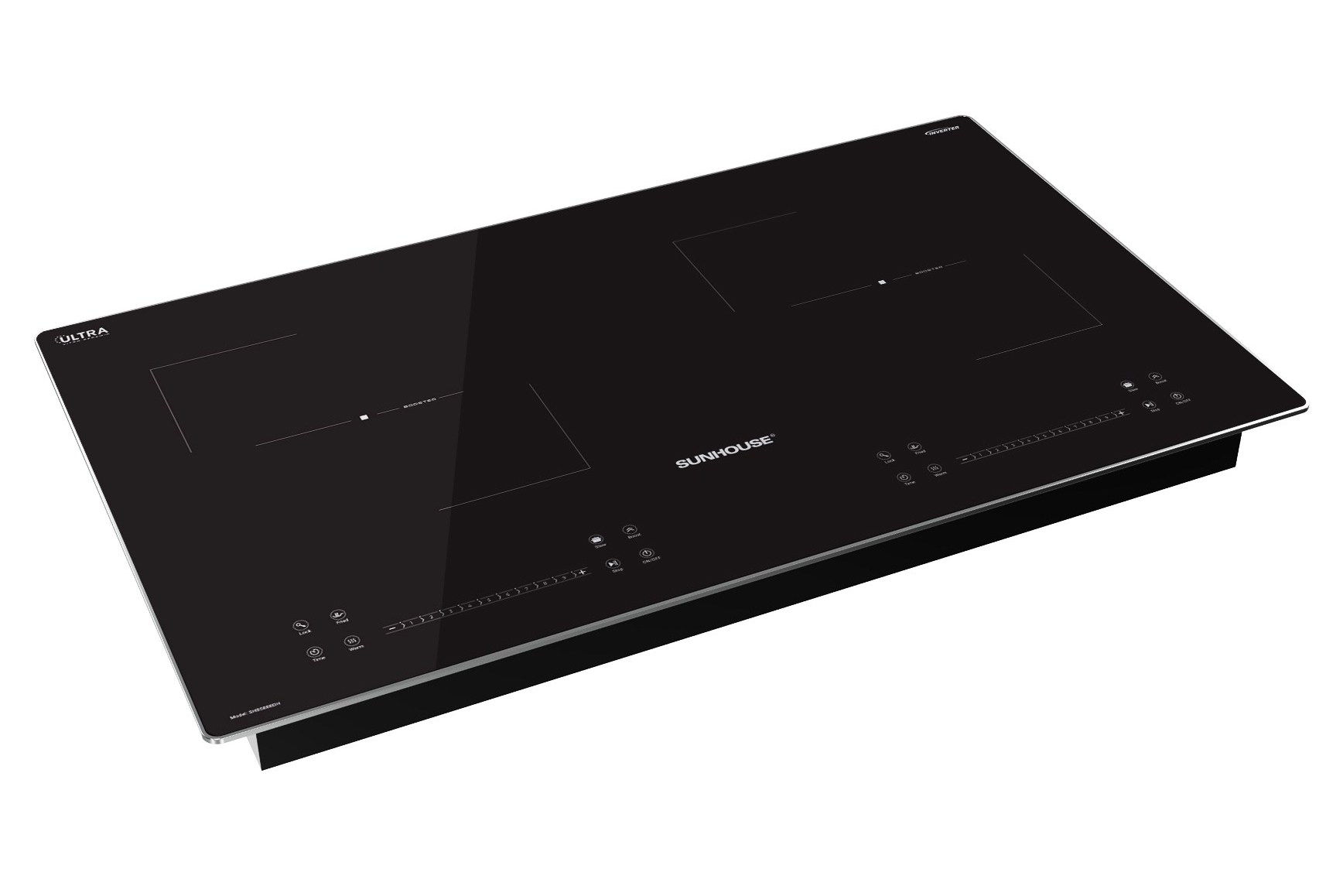 Bếp từ âm đôi SUNHOUSE Inverter SHB5888DH, 4400W