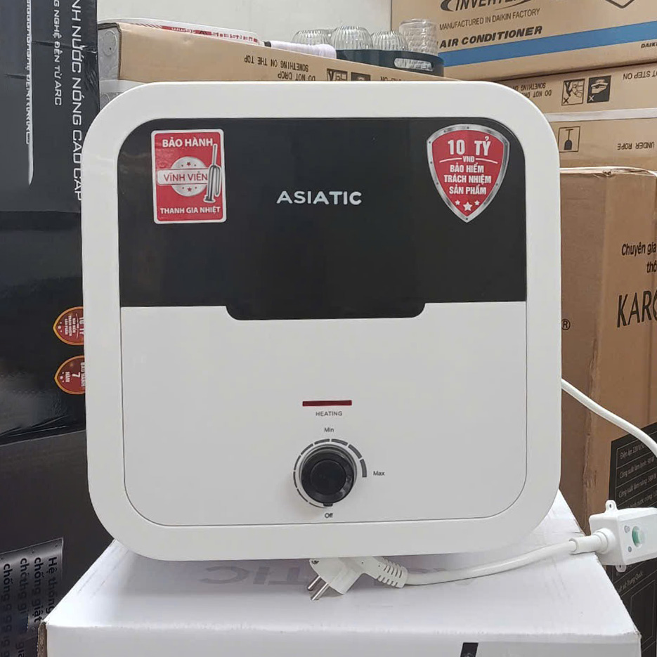 Bình nóng lạnh 1 đèn Asiatic 15 lít AV15SU