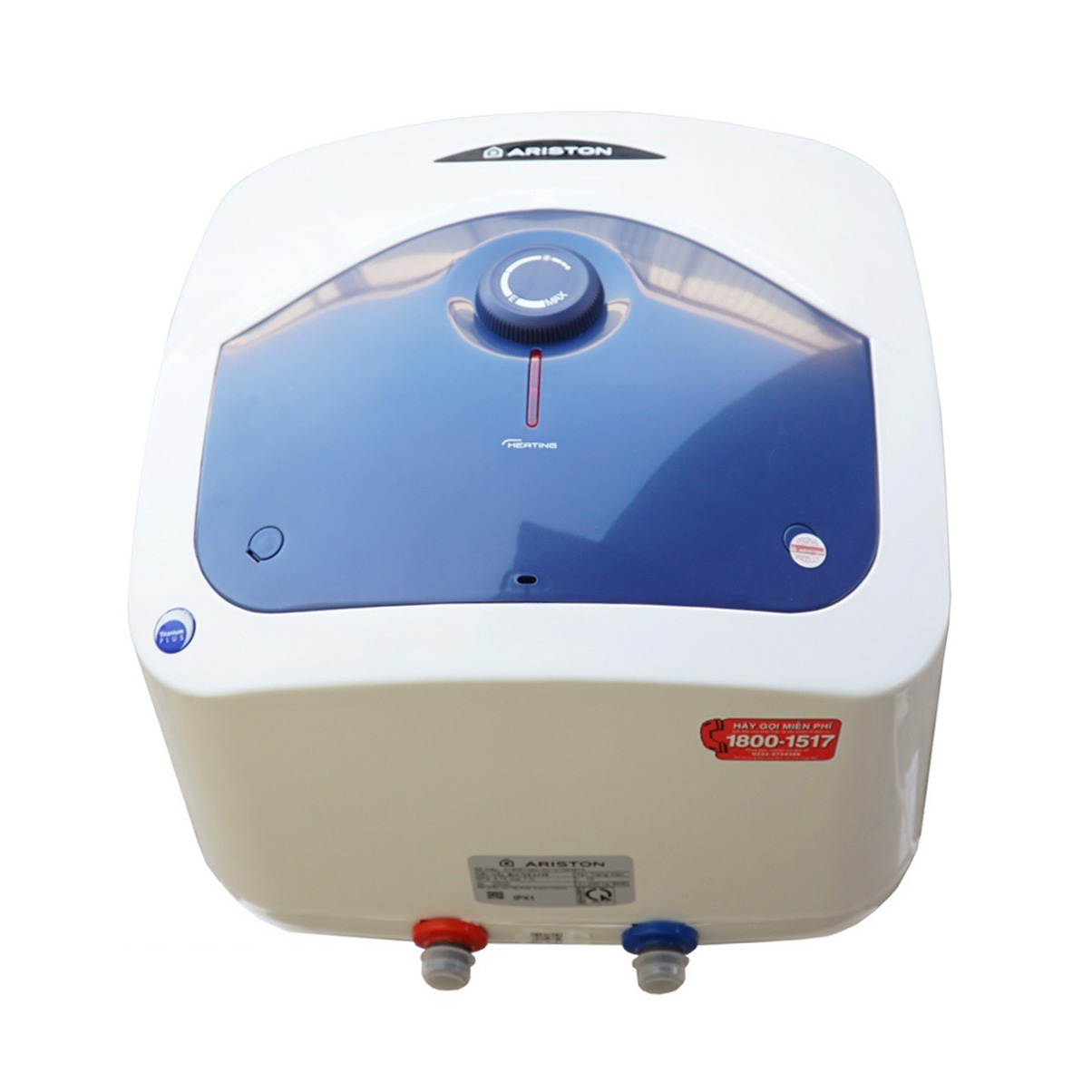 Bình nóng lạnh 1 đèn Ariston 30 lít BLU30R