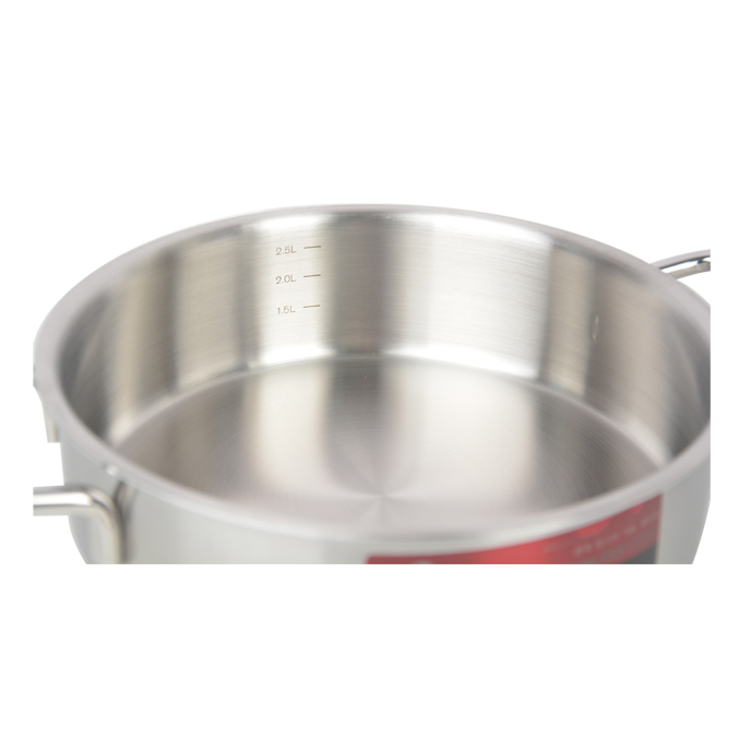 Nồi lẩu inox 3 lớp cao cấp HappyCook Alvar 24cm HP24-ALV