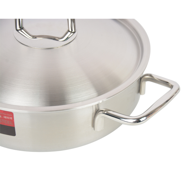 Nồi lẩu inox 3 lớp cao cấp HappyCook Alvar 24cm HP24-ALV