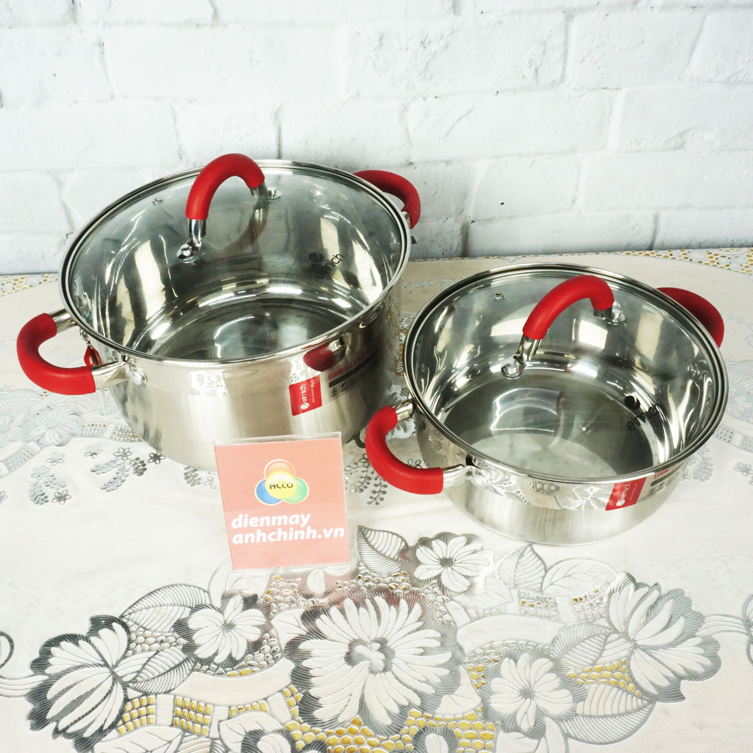 BỘ NỒI INOX 2 CHIẾC ELMICH 2353363