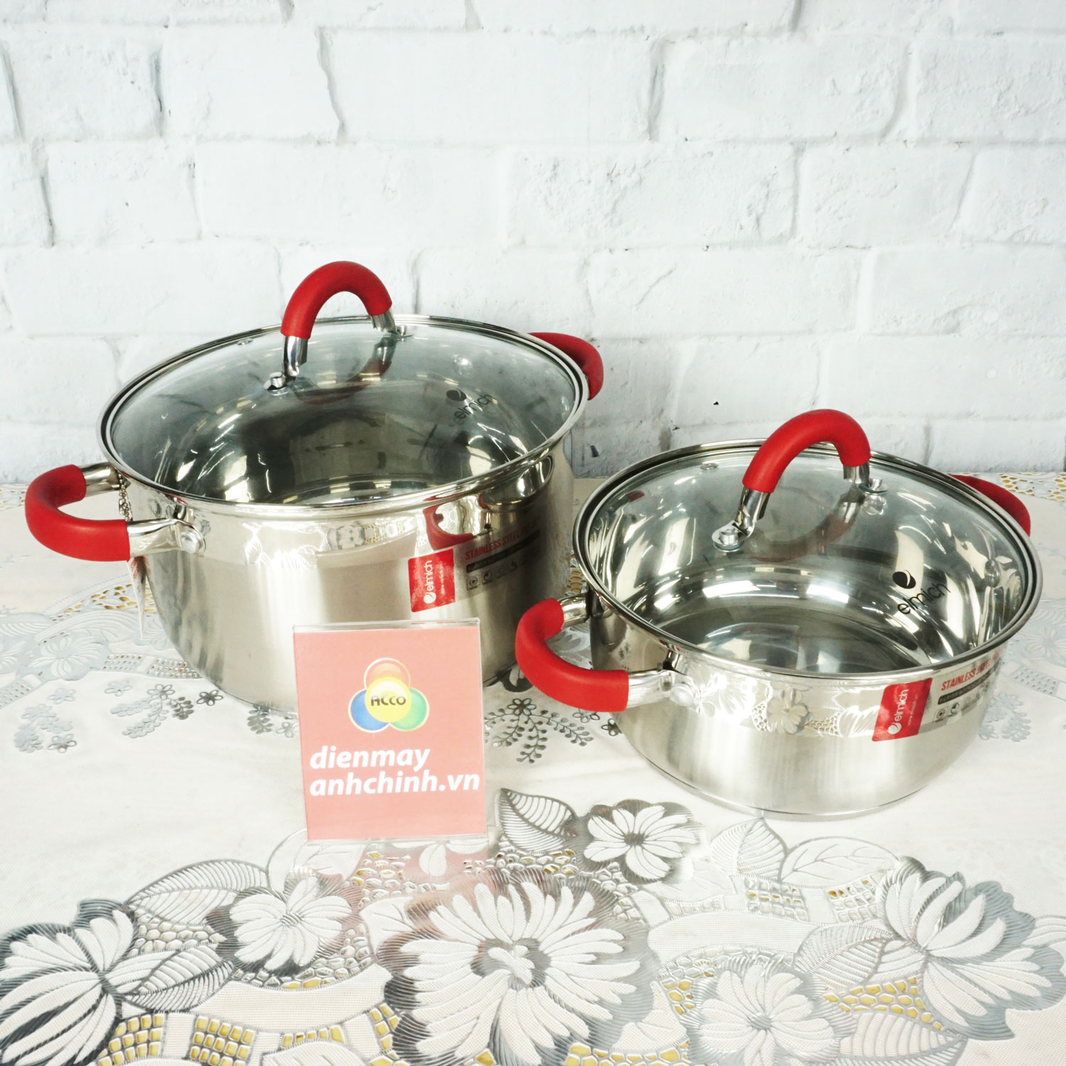 BỘ NỒI INOX 2 CHIẾC ELMICH 2353363