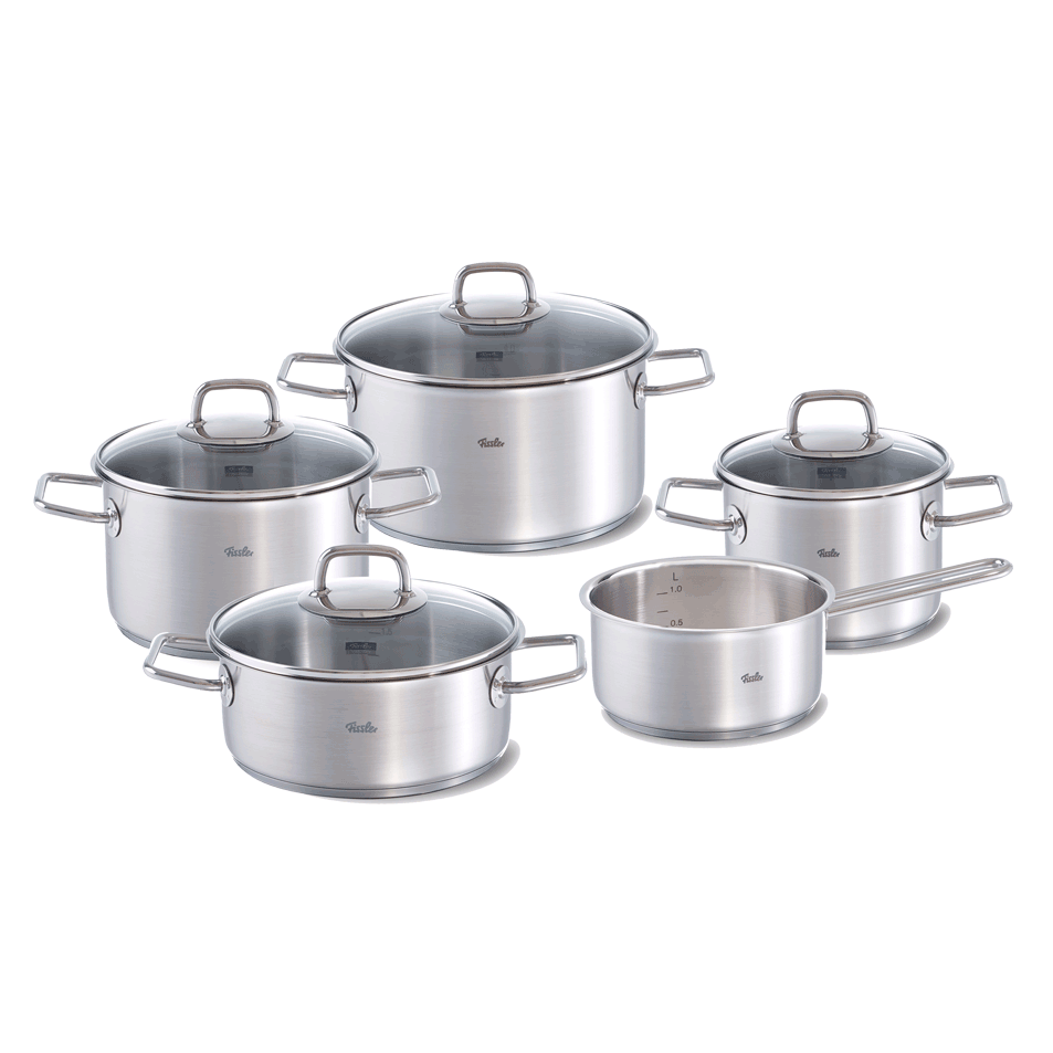 Bộ nồi inox cao cấp Fissler Viseo 5 món