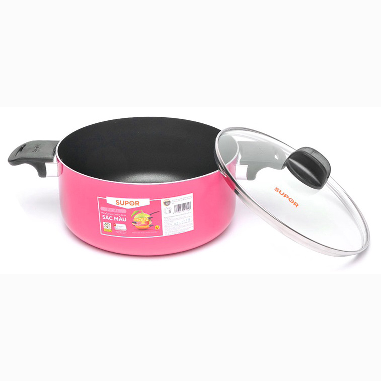 Nồi nhôm chống dính Supor 24cm S08A24IH