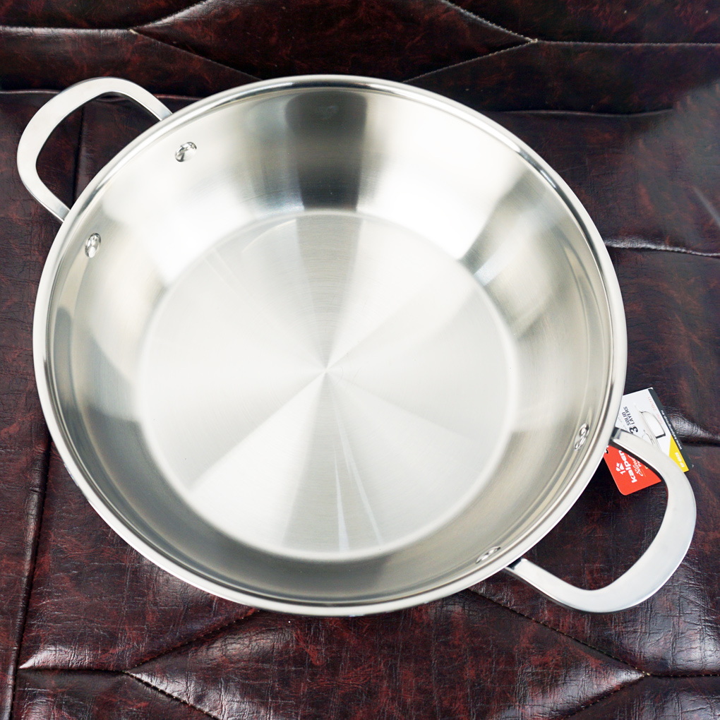 Chảo lẩu Inox 304 Kalpen 28cm KP-8528
