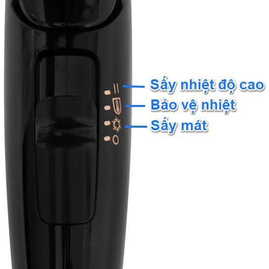 Máy sấy tóc Panasonic EH-NE66-K645 công suất 2000W