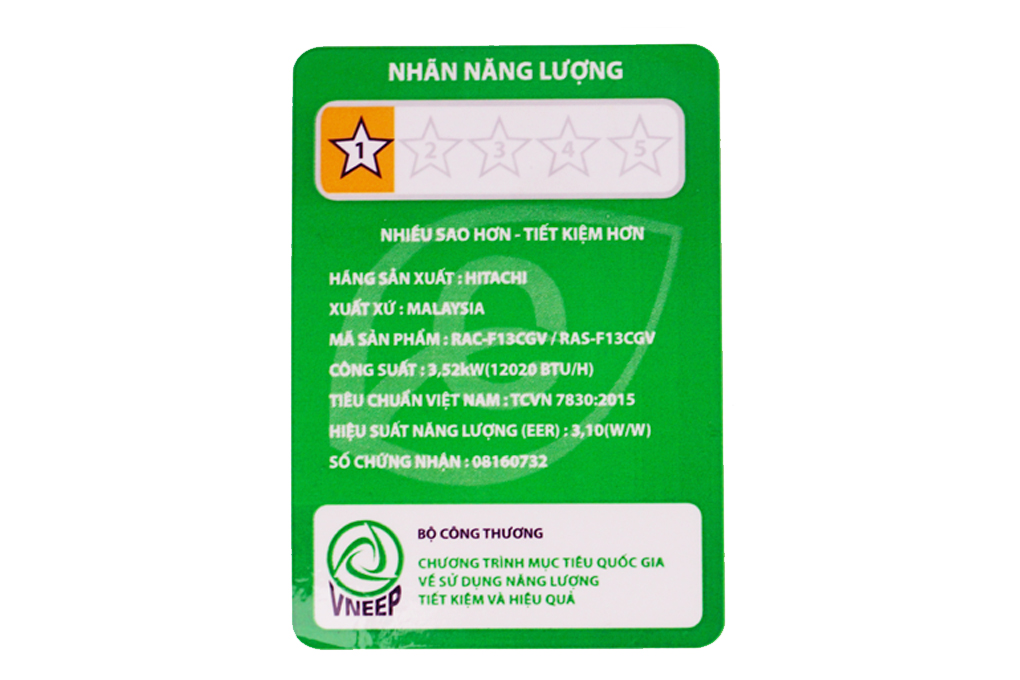 Điều hòa Hitachi 1 chiều 12000BTU RAS/RAC-F13CGV