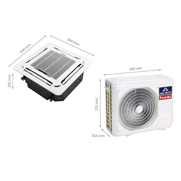 Điều hòa âm trần Funiki 1 chiều 24.000BTU CC24MMC