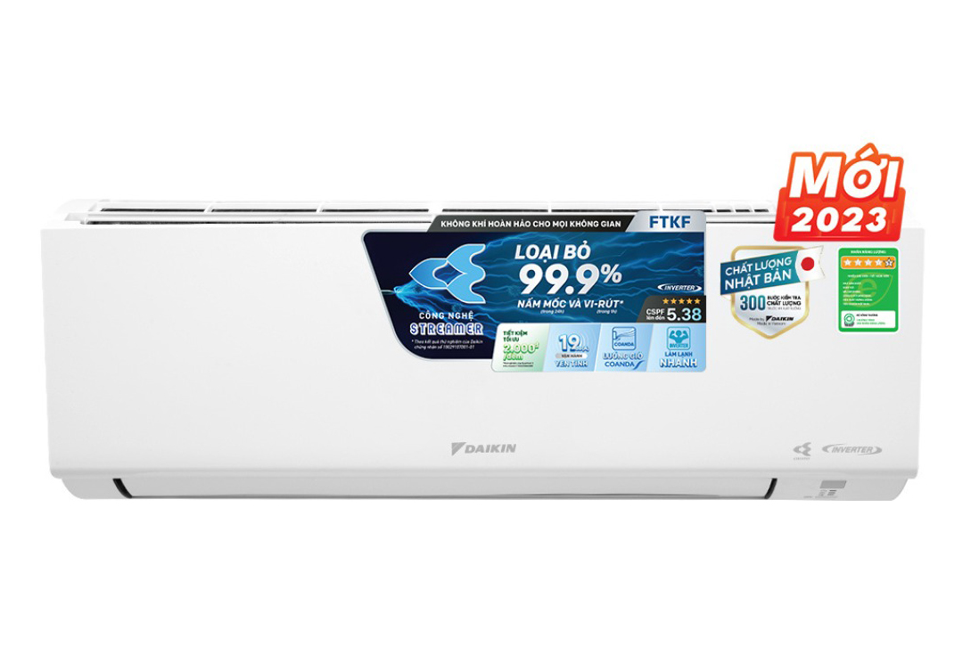 Điều hòa Daikin 1 chiều Inverter 18000BTU FTKF50XVMV