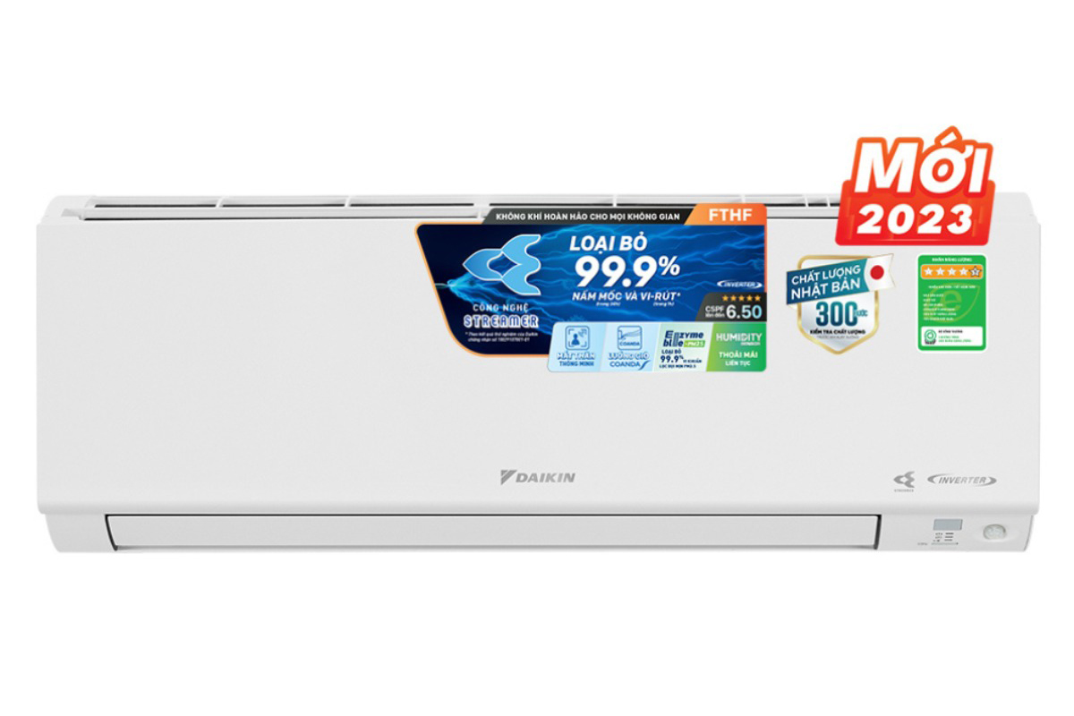 Điều hòa Daikin 2 chiều Inverter 9000BTU FTHF25XVMV