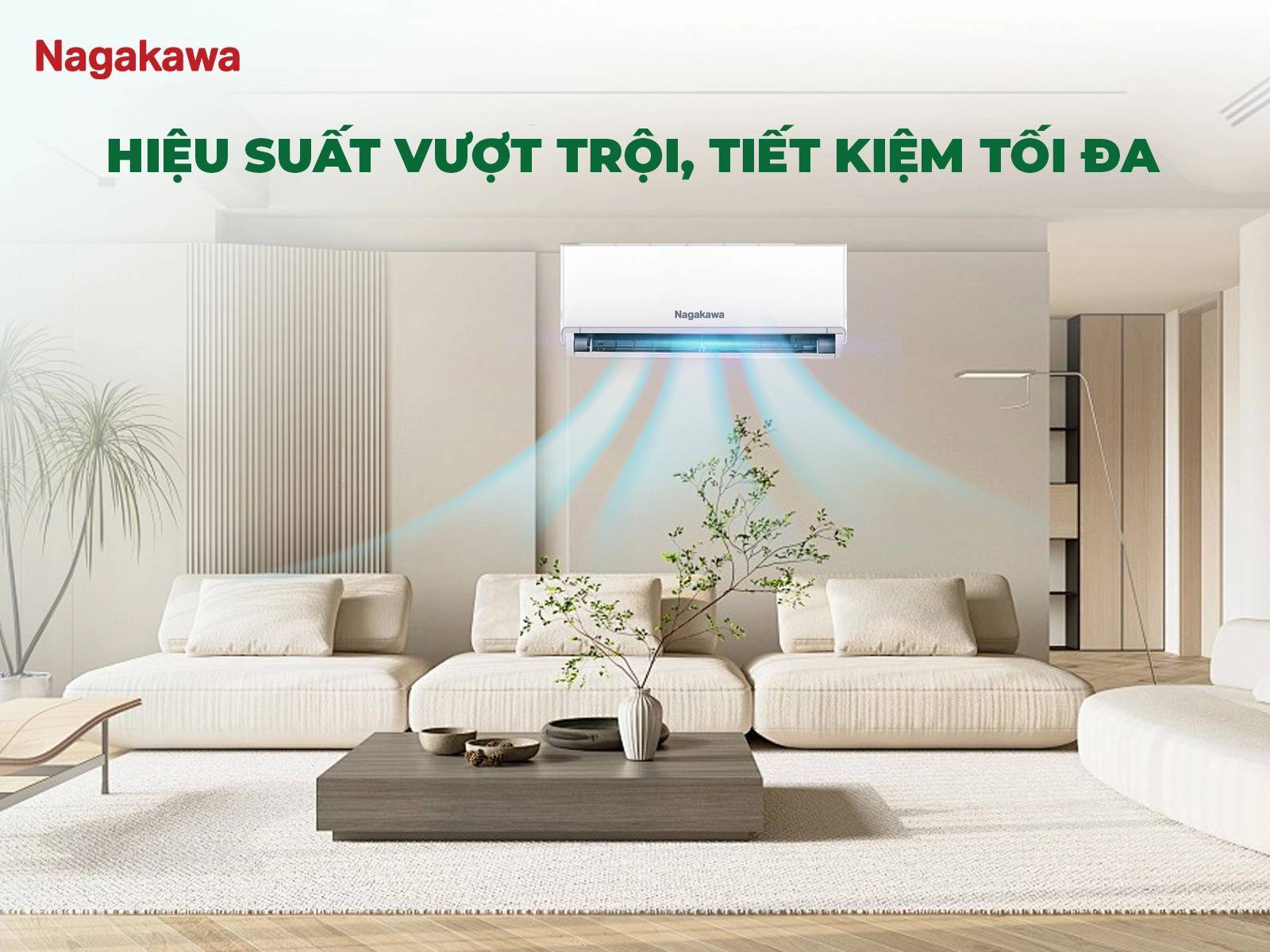 Điều hòa Nagakawa 9000btu 1 chiều NS-C09R2B52