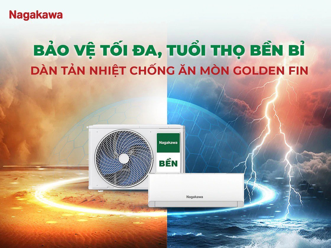Điều hòa Nagakawa 9000btu 1 chiều NS-C09R2B52