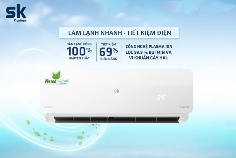 Điều hòa Sumikura 2 chiều 12000BTU APS/APO-H120