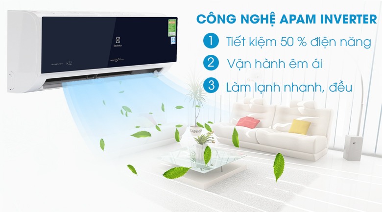 Công nghệ APAM Inverter trên điều hòa Electrolux