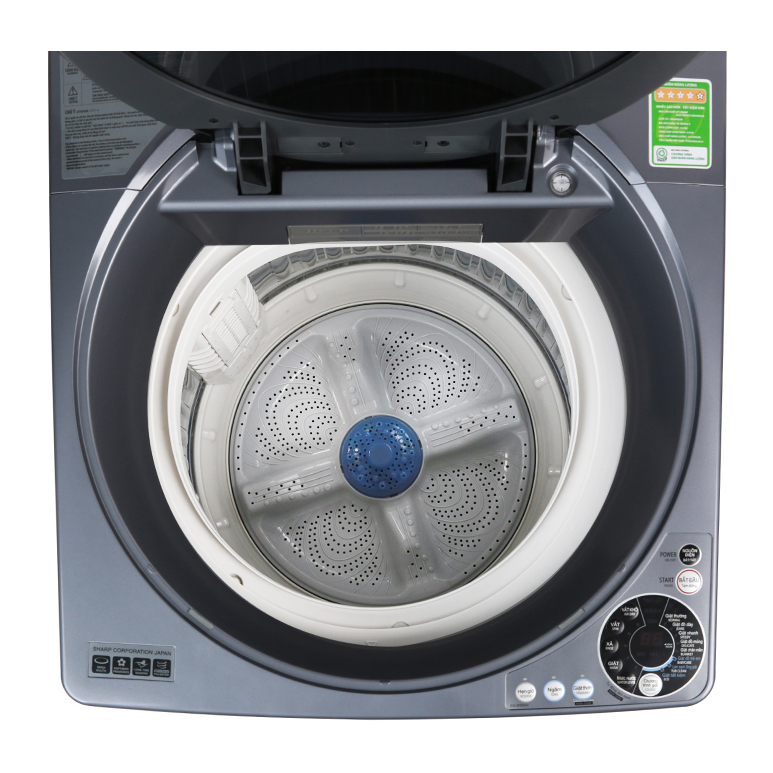 Máy giặt lồng đứng Sharp 9.5kg ES-W95HV-S