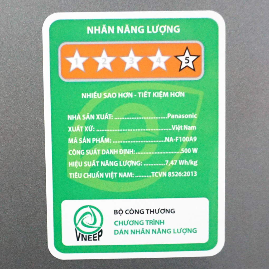 Máy giặt Panasonic inverter 10.5kg NA-FD10VR1BV