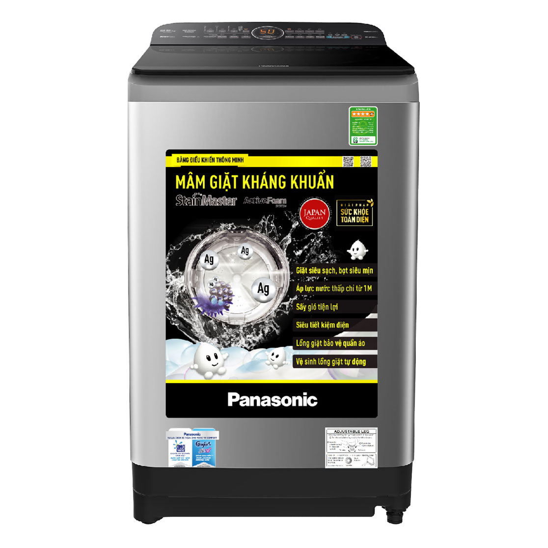 Máy giặt Panasonic inverter 10.5kg NA-FD10VR1BV