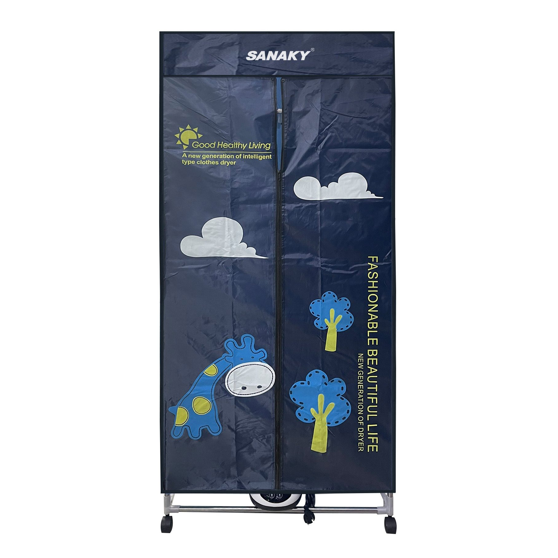 Tủ sấy quần áo Sanaky 1500W SNK-MS2X có khiển