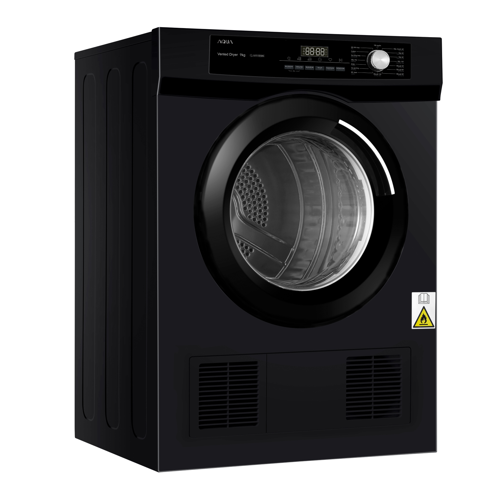 Máy sấy thông hơi Aqua 9kg AQH-V901K.PS