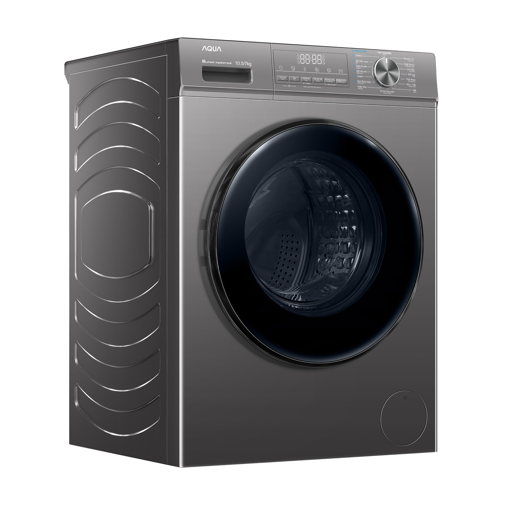 Máy giặt sấy Aqua 10/7kg AQD-AH1051J.PS