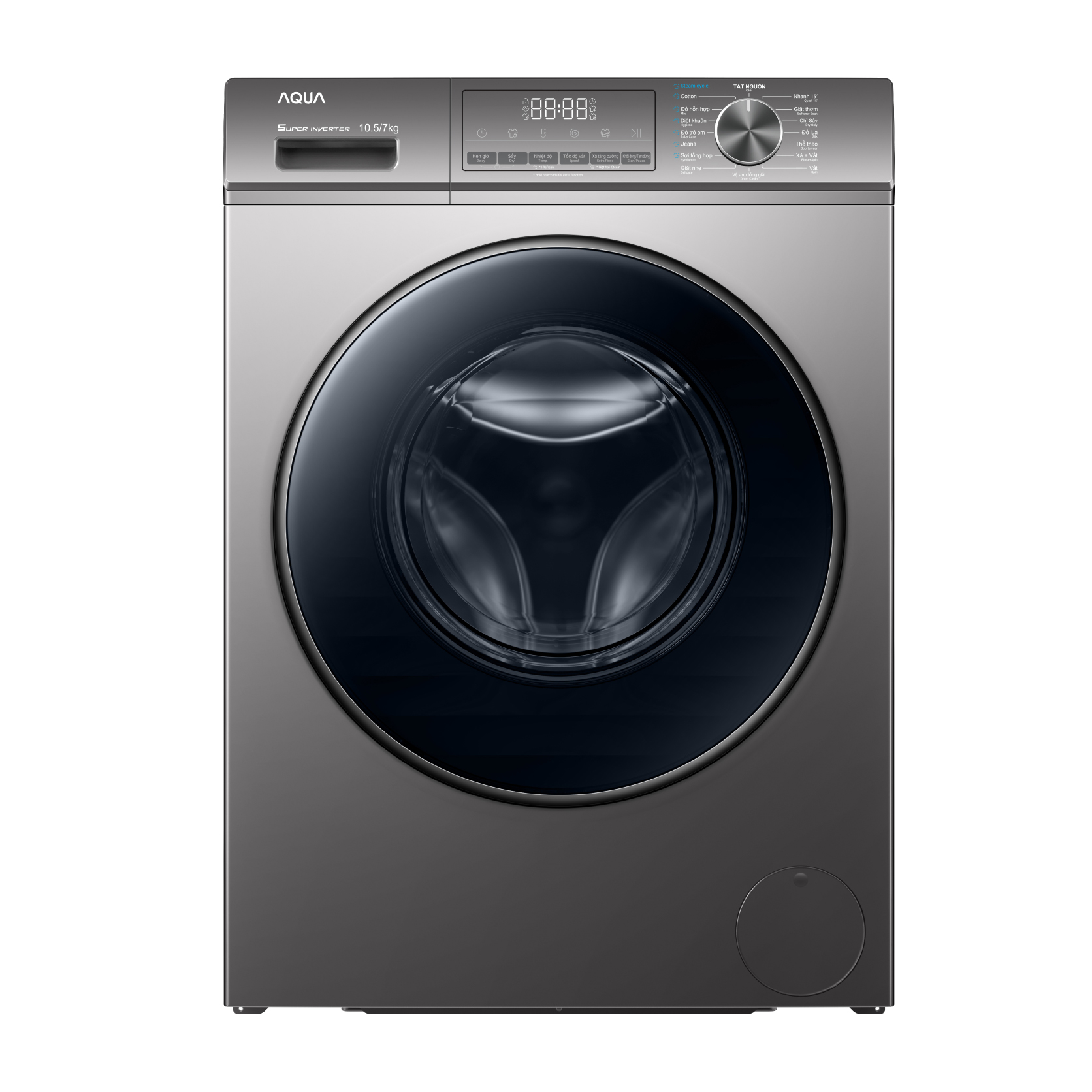 Máy giặt sấy Aqua 10/7kg AQD-AH1051J.PS