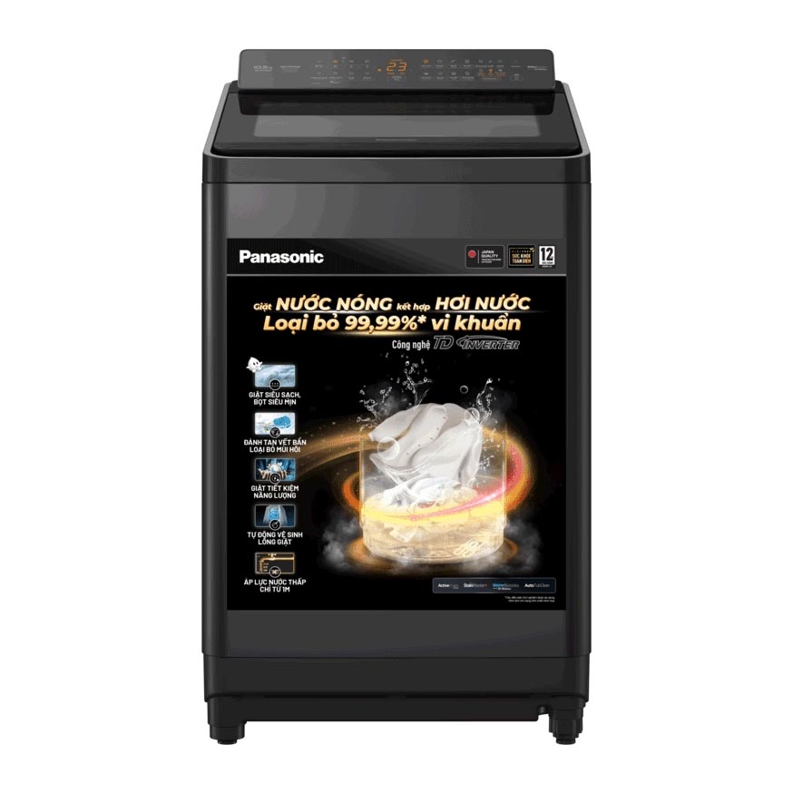 Máy giặt Panasonic Inverter 12.5kg NA-FD125V4BV
