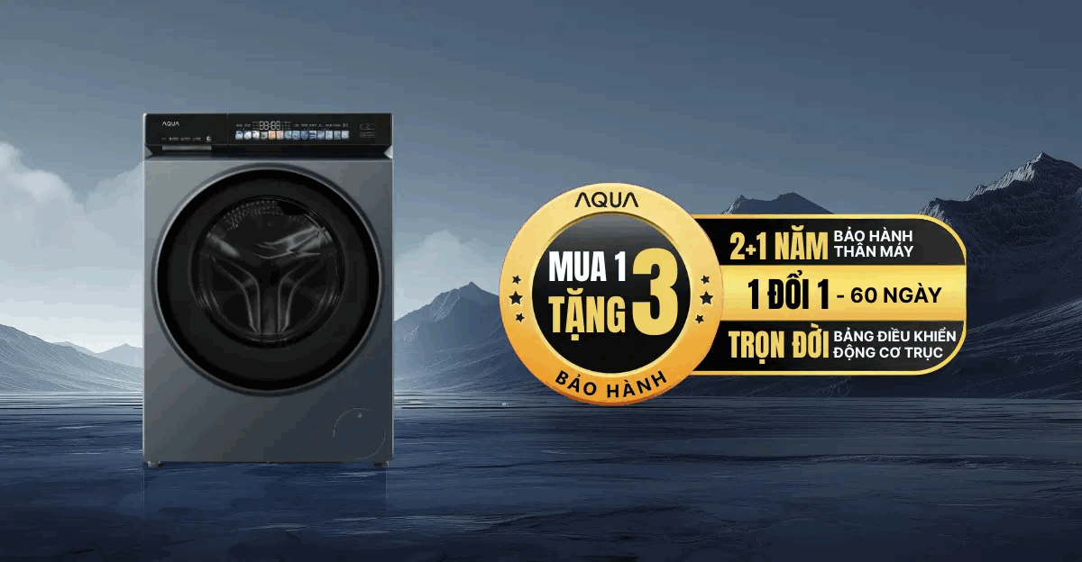Máy giặt Aqua Inverter 12 kg AW14-BD4377U1L(GN)