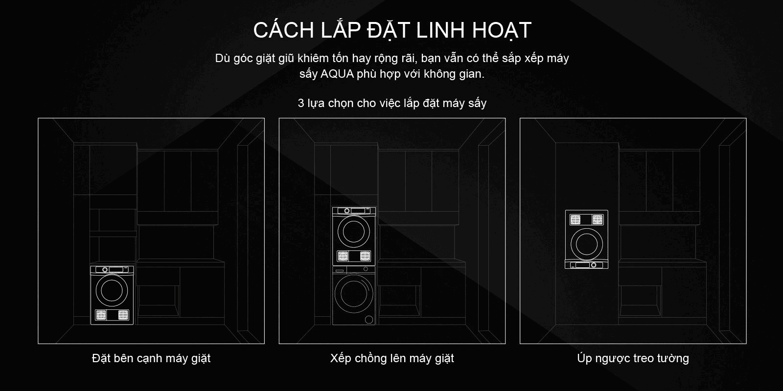 Máy sấy thông hơi 8kg Aqua AQH-V800H.SS