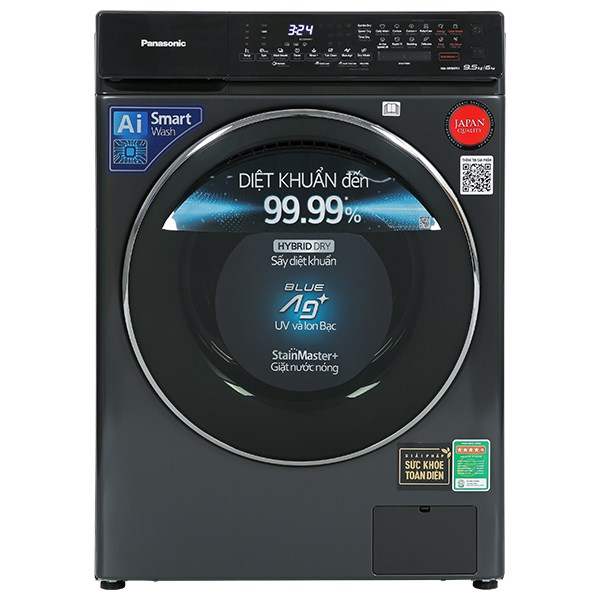 Máy giặt sấy 3Di Inverter Panasonic 9.5/6kg NA-S956FR1BV